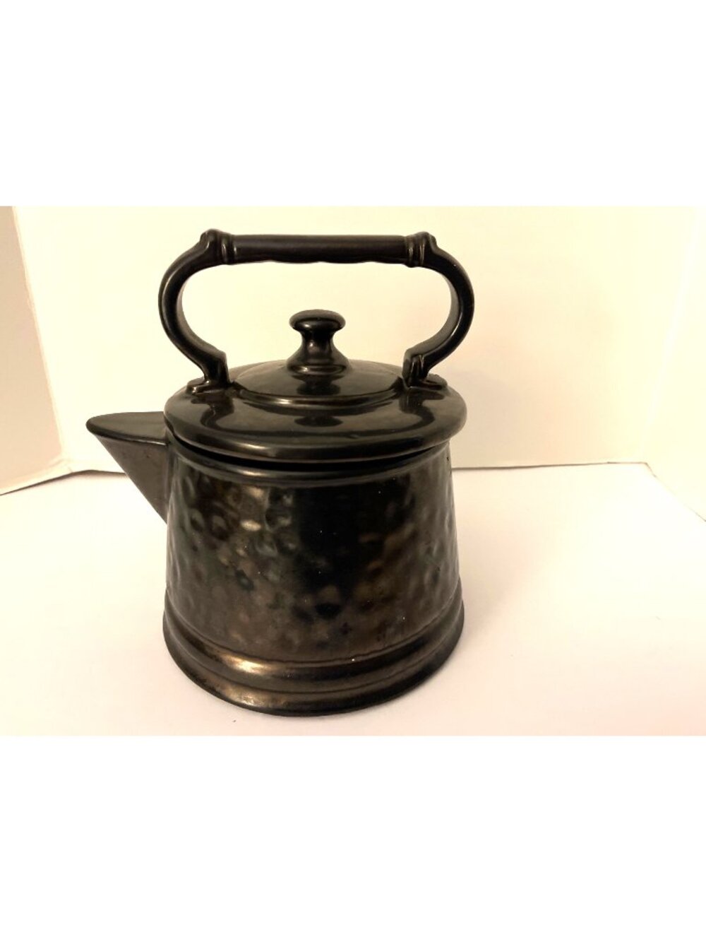 McCoy Cookie Jar Vintage Ceramic 9 1/2”x 8” Read